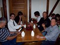 A pranzo in un agriturismo della zona